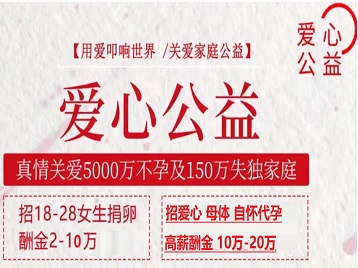 三水捐卵助孕生子 爱心志愿者招募